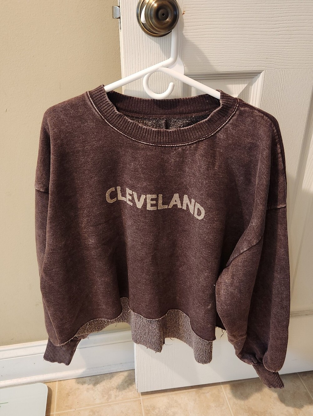 Locally-Made Botique Cleveland Crop Top